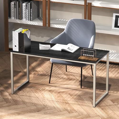 SHW Mission 55-Inch Home Office Computer Desk, Espresso - color: Espresso, size: 55-Inch