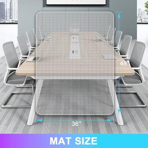 Vicwe Office Chair Mat for Carpet, 36'' x 48'' Heavy Duty Desk Chair Mat - size: 36"x48" 2 Pack