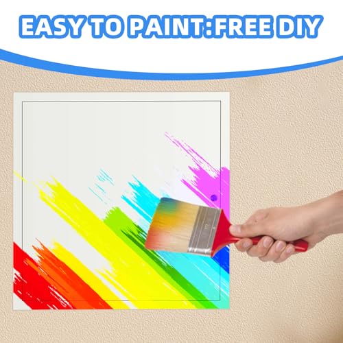 18" x 18" Metal Access Panel, 1MM Thickened Access Panel for Drywall, Aluminum Access Panel for Walls and Ceilings, Rust-Resistant and Easy-to-Install Drywall Access Panel - size: 18in*18in