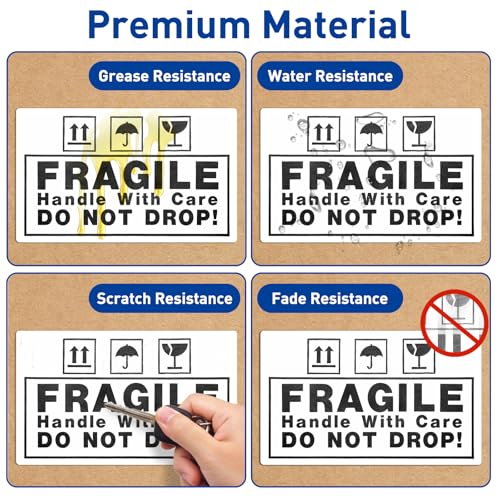 ESSENTIAL 3" x 5" Direct Thermal Shipping Labels, (350 Labels, 1 Roll) - size: 3"x5"