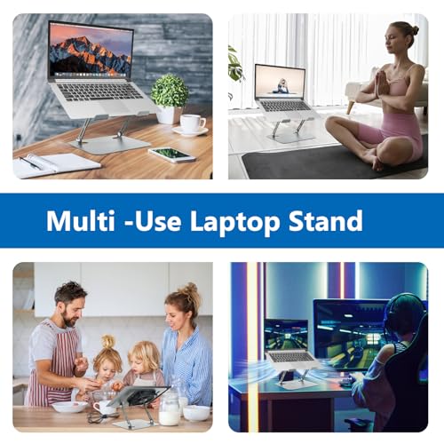 Laptop Cooling Stand with Fan and One Key Switch - size: Large