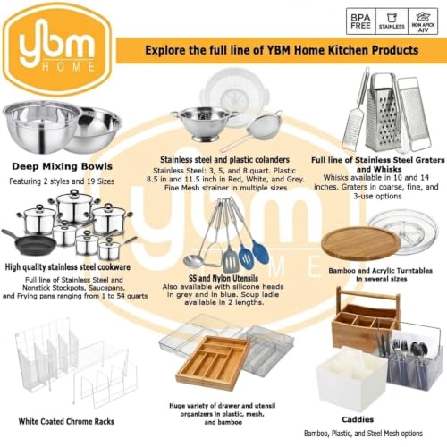 Ybm Home Silver Mesh Drawer Cabinet and or Shelf Organizer Bins, School Supply Holder Office Desktop Organizer Basket 1594s (1, 3x6x2 Inch) - size: 3x6x2 Inch