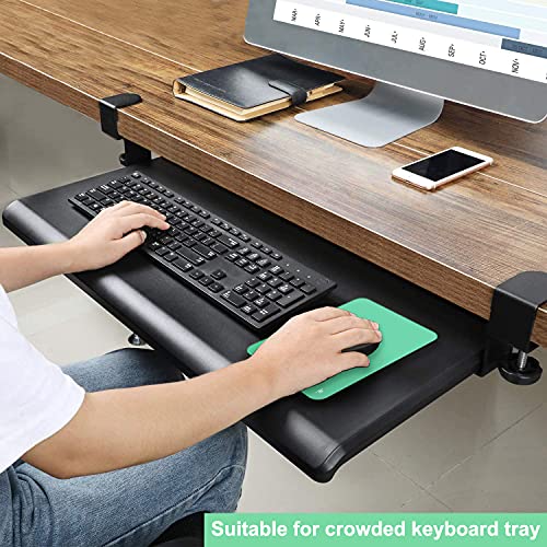 Audimi Small Mouse Pad 6 x 8 Inch, Mini Mouse Pad Thick for Laptop Wireless Mouse Home Office Travel, Portable & Washable (Green) - color: Green