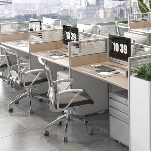 Dripex 3 Drawer Metal Rolling File Cabinet Under Desk Filing Cabinet Grey - color: Grey