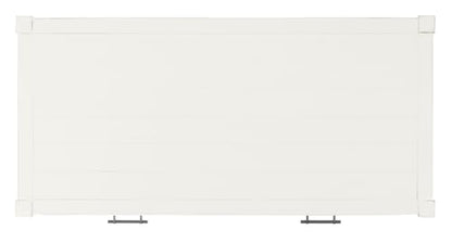 Safavieh Home Collection Filbert Distressed White 2-Drawer Writing Desk DSK5701A - color: Distressed White