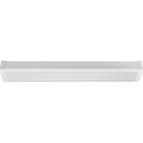 Lithonia Lighting 2 Foot LED Light Fixture, Low-Profile LED Wraparound Flush Mount Ceiling Light, 4000K Cool White, MVOLT, 24-Inch (FMLWL 24 840 ZT MVOLT) - color: 4000K Cool White, size: 24 inches, style: MVOLT
