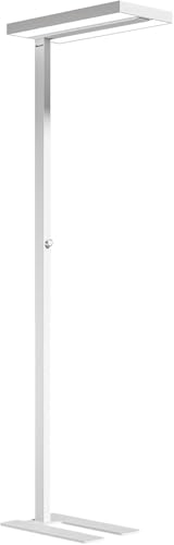 Honeywell 02E LED Floor Lamp, 8000LM Sunturalux Eye Caring Standing Light | 4000K 80W Natural Daylight Dimmable Reading Lamp, Modern Floor Lamp for Home Office Living Room Bedroom - style: 8000LM