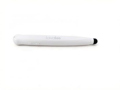 2-in-1 Presentation Clicker & Stylus Pen, 7-Function Wireless Presenter with Digital Highlighter, Virtual Pointer & Air Mouse, Rechargeable PowerPoint Remote for Mac, Windows, iPad, White