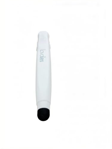 2-in-1 Presentation Clicker & Stylus Pen, 7-Function Wireless Presenter with Digital Highlighter, Virtual Pointer & Air Mouse, Rechargeable PowerPoint Remote for Mac, Windows, iPad, White
