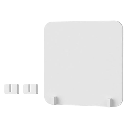 Divider Panel Acrylic Desk partition Privacy Panel clamp on Desk partition PVC Sneeze Guard Suitable for Office Restaurant Education, 40x40cm - size: 40x40cm