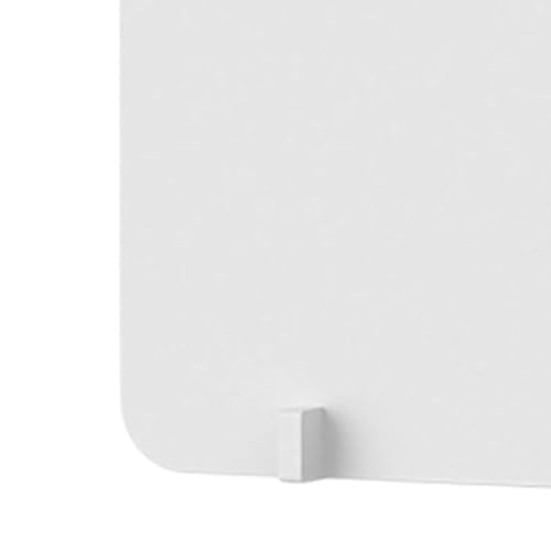 Divider Panel Acrylic Desk partition Privacy Panel clamp on Desk partition PVC Sneeze Guard Suitable for Office Restaurant Education, 40x60cm - size: 40x60cm