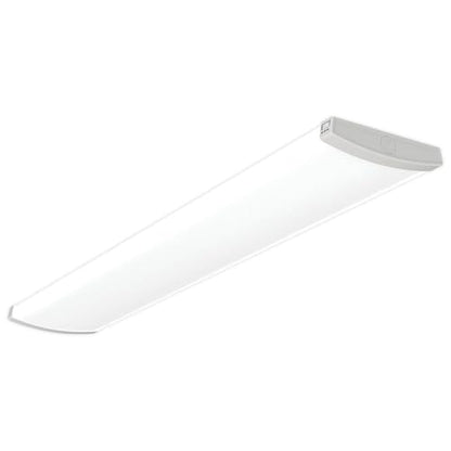 Lithonia Lighting 4' Wraparound LED Shop Light, Adj Brightness, 3-in-1 CCT - size: Medium, style: Curved
