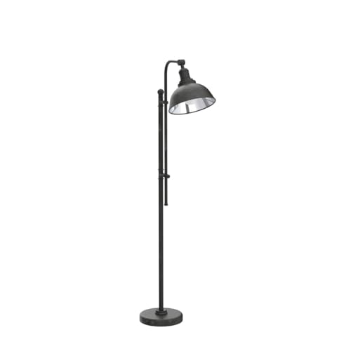 VONLUCE Industrial Floor Lamp 65", Adjustable Standing Lamp for Living Room - color: Aged Bronze