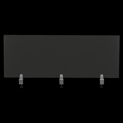 Desk Divider for Students,Modern Frosted Acrylic Clamp-on Desk Partition Desk Privacy Panels,Acrylic Cubicle Desk Dividers,Office Partitions (60x22x2in) - size: 60x22x2in
