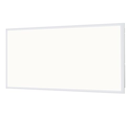 hykolity 2x4 LED Flat Panel Light,Back-Lit Dimmable,Drop Ceiling,6 Pack | 30/40/50W Selectable 0-10V Dimmable 5000K 6500LM Recessed Lights for Office Classroom Hospital Garage Replaces 3-Lamp F32T8 - size: 2x4FT