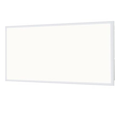 hykolity 2x4 LED Flat Panel Light,Back-Lit Dimmable,Drop Ceiling,6 Pack | 30/40/50W Selectable 0-10V Dimmable 5000K 6500LM Recessed Lights for Office Classroom Hospital Garage Replaces 3-Lamp F32T8 - size: 2x4FT