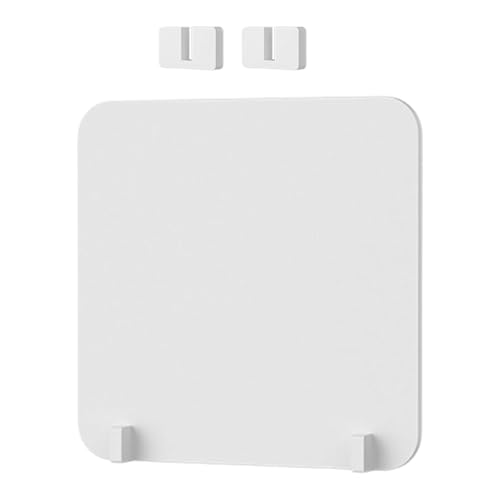 Divider Panel Acrylic Desk partition Privacy Panel clamp on Desk partition PVC Sneeze Guard Suitable for Office Restaurant Education, 40x40cm - size: 40x40cm
