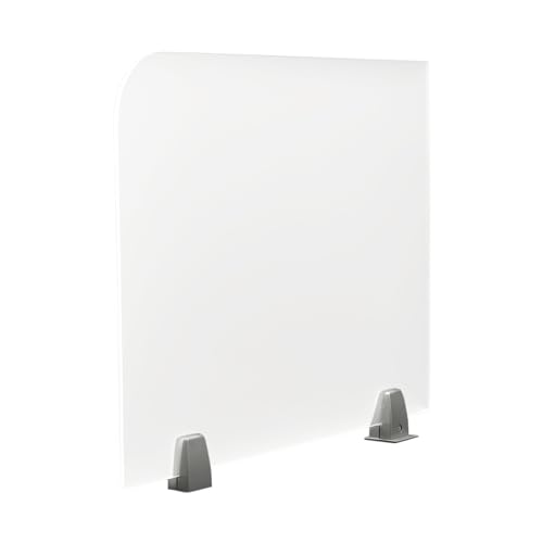 2 PCS Acrylic Acoustic Desk Divider Privacy Panel Desk Divider Desk Partition Noise Reducing Freestanding Mounted Sound Proof Dividers for Office Reduce Noise and Visual Distractions 23" x 18" - size: 2 PCS 23*18”