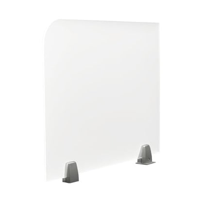 2 PCS Acrylic Acoustic Desk Divider Privacy Panel Desk Divider Desk Partition Noise Reducing Freestanding Mounted Sound Proof Dividers for Office Reduce Noise and Visual Distractions 23" x 18" - size: 2 PCS 23*18”