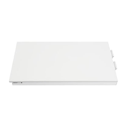 Folding Table Folding Dining Table with 132 Lbs Load Capacity & Spacious Desktop(29.5*15.7 In) Tall Fold Down Dining Desk Wall Mounted Foldable Desk for Study Rooms, Home Offices, Lounges(White) - color: White
