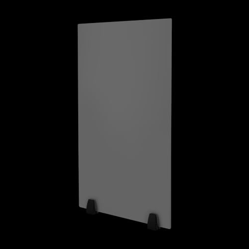 Desk Divider,2 PCS Desk Privacy Panel and Privacy Shields Frosted Acrylic Clamp-on Desk Partition for Office,School,Reception,30" x 18" - size: 30 x 18 in
