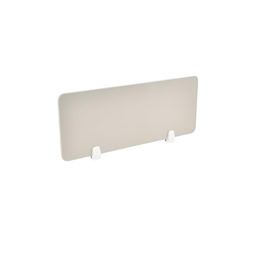 1 Pack Acoustic Desk Divider Sound Proof Desktop Office Partition Freestanding Table Top Privacy Screen Panel for Students Classroom Libraries - color: Beige, size: 100x30cm