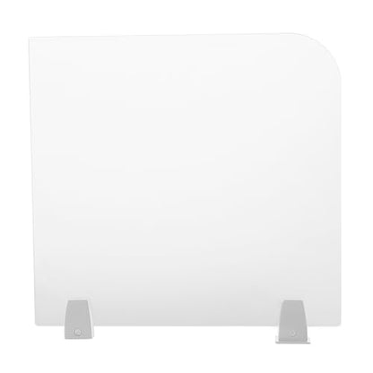 Desk Divider for Students,Modern Frosted Acrylic Clamp-on Desk Partition Desk Privacy Panels,Acrylic Cubicle Desk Dividers,Office Partitions (17x18x2inch) - size: 17x18x2inch
