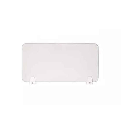 Freestanding Desk Partition Privacy Panel - Easy to Clean, No Drilling Required, Ideal for Offices, Classrooms & Libraries (Wit, 30x100CM),Wit,30X100CM - color: Wit, size: 30X100CM