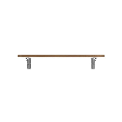 Pmnianhua 31'' Wall Mounted Drop Leaf Table, Folding Table, Fold Down Wall Desk, Floating Desk for Home Office, Small Space (Walnut) - color: Walnut