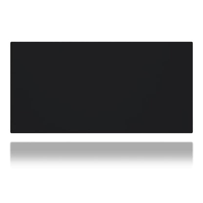 Mammoth Size Custom Professional Gaming Desk Mouse Pad - Anti Slip Rubber Base - Stitched Edges - Large Desk Mat - 72" x 36" x 0.16" (Mammoth, All Black/No Logo) - color: All Black, size: 36" x 72"