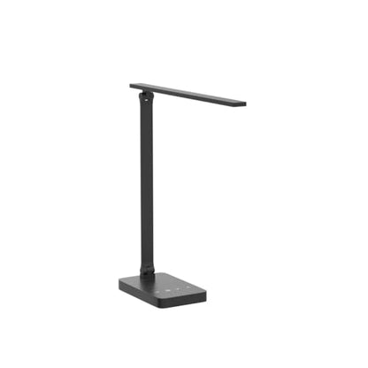 Lepro LED Desk Lamp with USB Charging Port,650LM Dimmable Home Office Touch Control Reading Table Lamp,5 Color Modes with 5 Brightness,College Dorm Room Essentials, Eye Caring, Sewing, Crafting, Black - color: Black