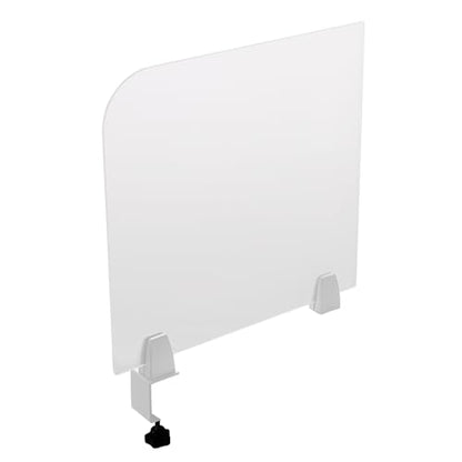 Desk Divider for Students,Modern Frosted Acrylic Clamp-on Desk Partition Desk Privacy Panels,Acrylic Cubicle Desk Dividers,Office Partitions (17x18x2inch) - size: 17x18x2inch