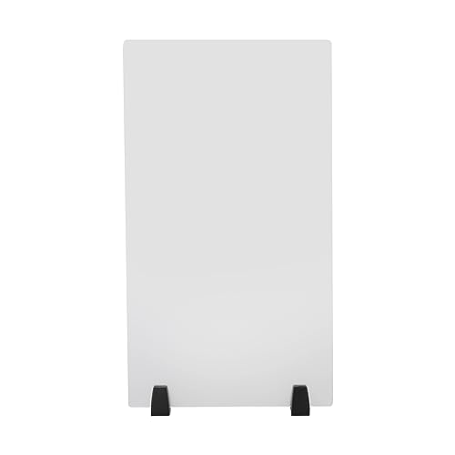 Acrylic Desk Privacy Panel, 2 Pack Desk Dividers Office Partitions Office Desk Accessories Frosted Acrylic Clamp-on Desk Partition for Schools Students Classroom Tabletop (30 x 18 Inch) - size: 30 x 18 Inch