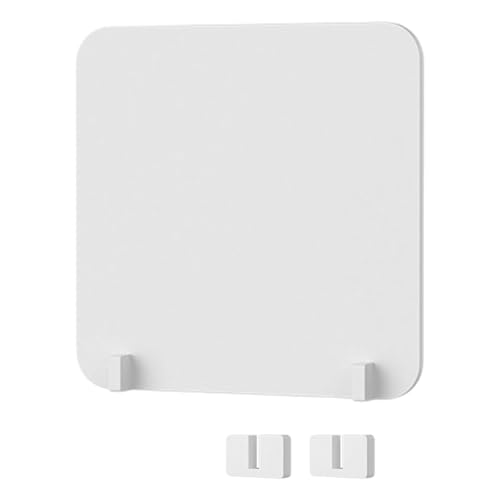 Divider Panel Acrylic Desk partition Privacy Panel clamp on Desk partition PVC Sneeze Guard Suitable for Office Restaurant Education, 40x40cm - size: 40x40cm