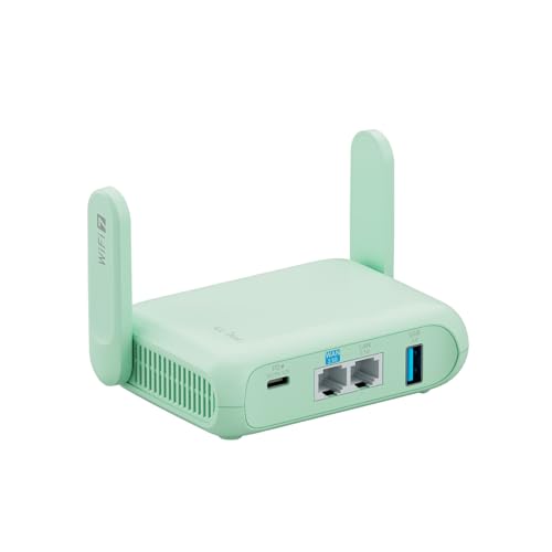 GL.iNet GL-MT3600BE Beryl 7 Dual-Band Wi-Fi 7 Travel Router | Dual-Band Wi-Fi 7 688 plus 2882 Mbps, Dual 2.5G ports, USB 3.0, WireGuard 1100 Mbps, OpenWrt 21.02, WPA3, AdGuard Home, 205g