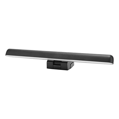 Diyeeni Laptop Monitor Light Bar, Asymmetric Eye Caring Screen Light for Home Office, Touch Control Dimmable LED Lamp with Timer, No Reading Type C Powered, 3 Color