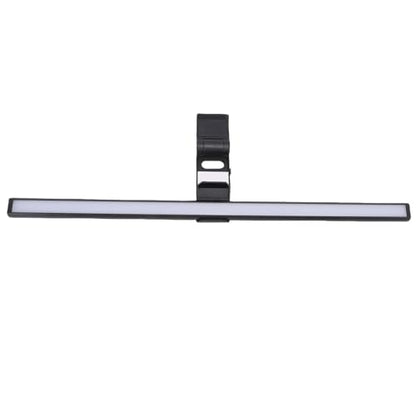 Fabater LED Desk Lamp, Clamp on Dual Sided 245LM RGB Monitor Light Bar, Computer Screen Light Bar with Eye Caring Dimmable 3 Color Temperatures and USB, for Office Home Gaming