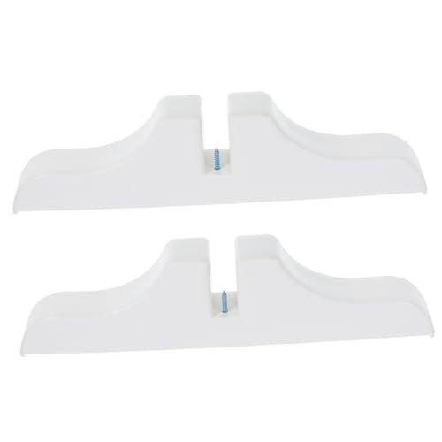 Gadpiparty 2 Pcs Screen Partition Base Thickened Plastic Divider Feet Removable Design Creative Room Divider Stand for Home Office Privacy
