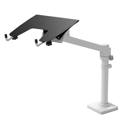 Ergotron – NX Single Laptop Arm, VESA Notebook Tray Desk Mount – for Laptops Up to 17.3 Inches, 0 to 12 lbs – White - color: White