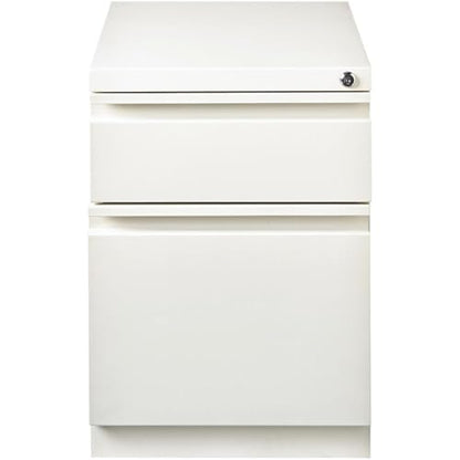 Hirsh Industries 2 Drawer Mobile Pedestal File Finish: Pearl White