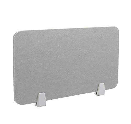 Icegrey Acoustic Desk Divider Privacy Panel, Light Grey, 15.6x15.6" - color: Light Grey, size: 15.6x15.6"