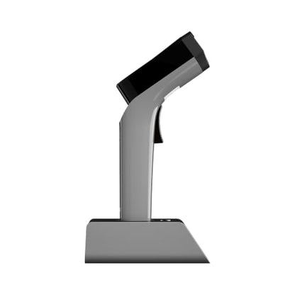 NETUM 1D Barcode Scanner, Wireless Bluetooth with Cradle, DS5000-Gray - color: Gray
