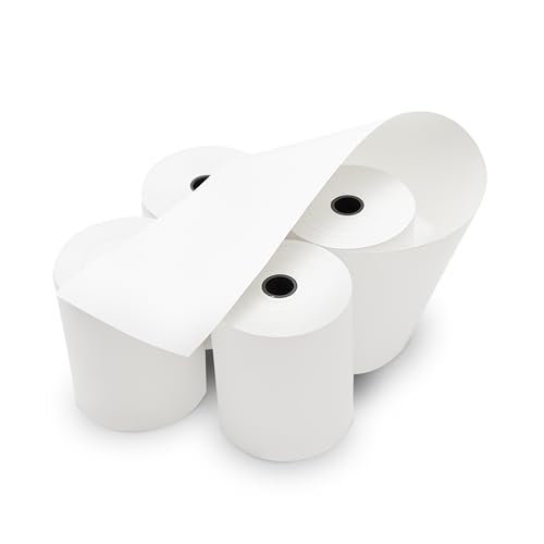CLOVER POS 3-1/8" x 230' THERMAL RECEIPT PAPER BPA FREE - 50 NEW ROLLS - size: 3-1/8" x 230' Thermal