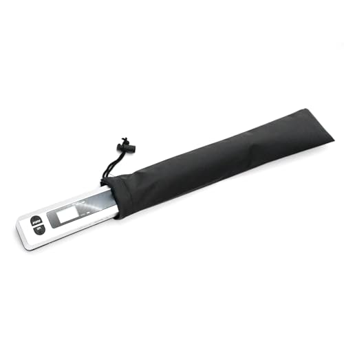 A4 Size Portable Handheld Document/Receipt Photo Scanner, 900 DPI high Resolution, JPG and PDF scanning,Silver