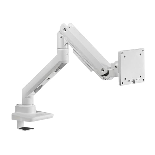 Desky Heavy Duty Ultrawide Monitor Arm White - color: White