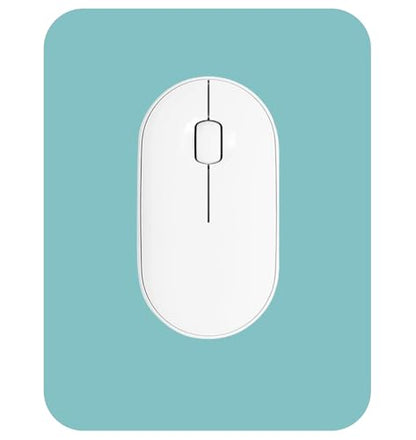 Small Mouse Pad 6 x 8 Inch, Horizontal and Vertical Flexible use. Great for Traveling, Wireless laptops, Keyboard Trays, Offices, etc. (Dark Green) - color: Dark green