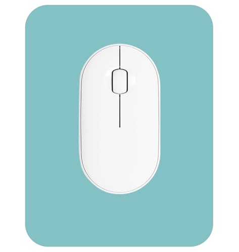 Small Mouse Pad 6 x 8 Inch, Horizontal and Vertical Flexible use. Great for Traveling, Wireless laptops, Keyboard Trays, Offices, etc. (Dark Green) - color: Dark green