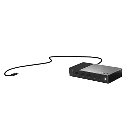 MSI Black USB C Docking Station 2nd gen