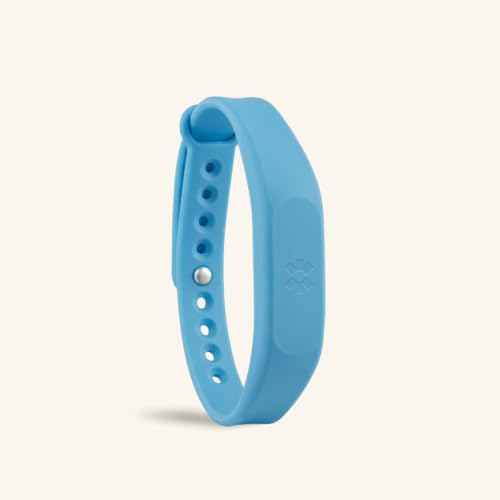 Blinq NFC Digital Business Card - Wristband - Tap to Share (Light Blue) - color: Light Blue