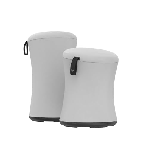 Boba Chair Stylish Active Wobble Stool, ADHD Chair, Improves Posture and Focus, Ergonomic with Height Adjustable Stool for Adults Children for Home Office, Study Room (Urban Fog) - color: Mist